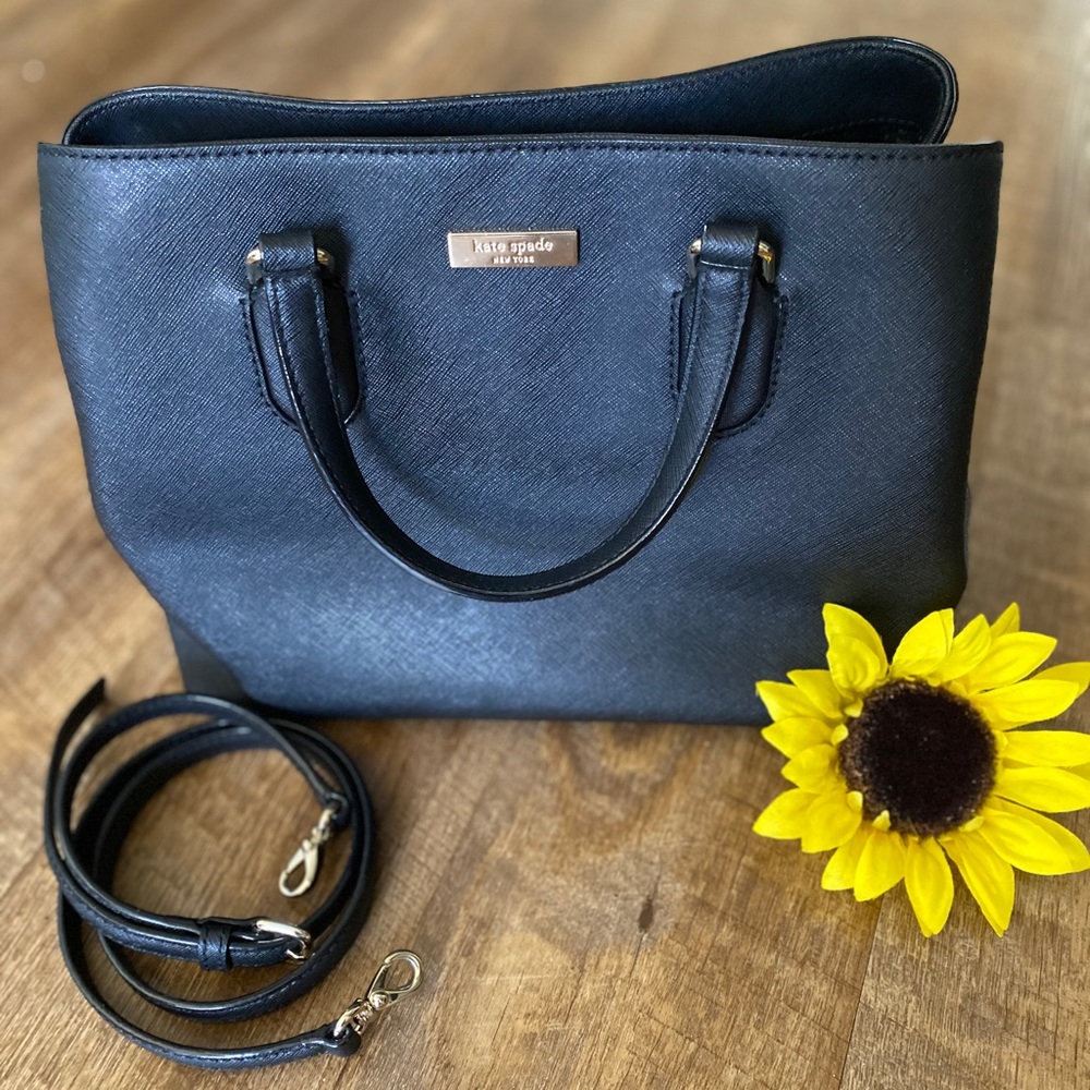 Black Kate Spade purse Handbag Shoulder bag